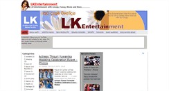 Desktop Screenshot of lkentertainment.info